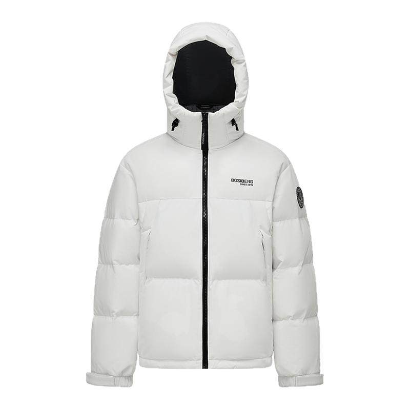 波司登2025新款冬季面包羽绒服女男情侣时尚运动加厚连帽保暖短款