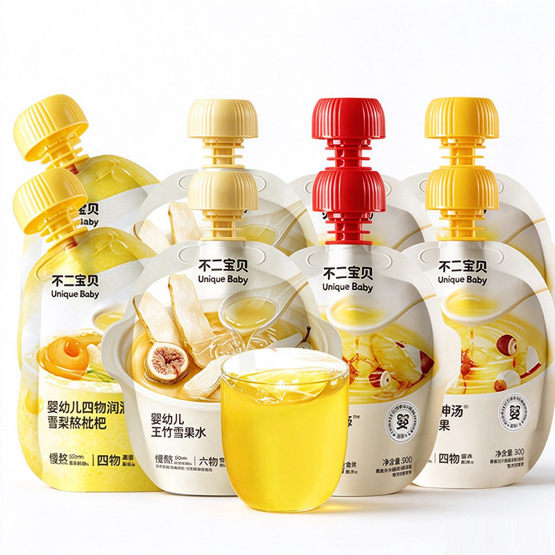 不二宝贝苹果汁健康饮料婴儿童宝宝四神汤山药煮苹果水枇杷雪梨汁