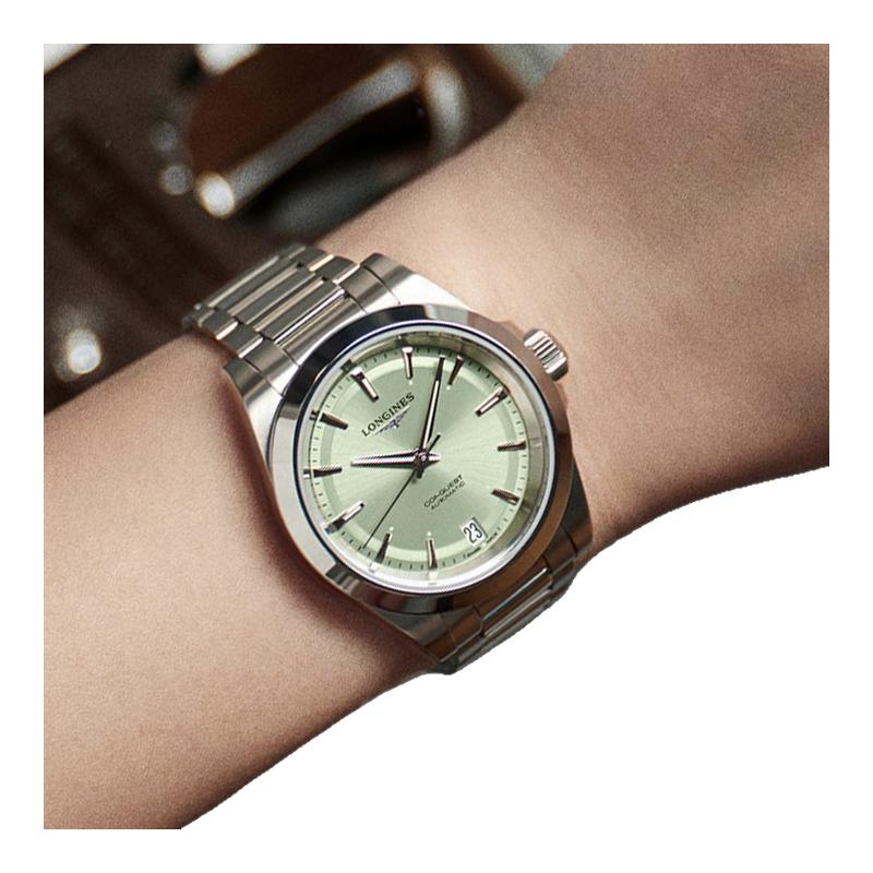 浪琴瑞士机械康卡斯新款女表