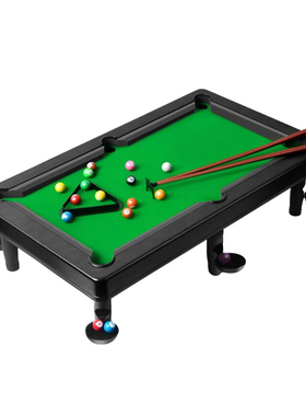 儿童台球双人pk对战亲子互动桌面桌游益智男孩3-12岁迷你桌球玩具