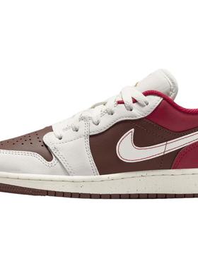 （AJ1）nike耐克大童鞋AIR JORDAN 1运动鞋篮球鞋IR7600-211