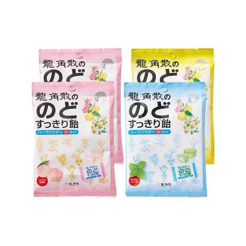 龙角散润喉护嗓4包320g