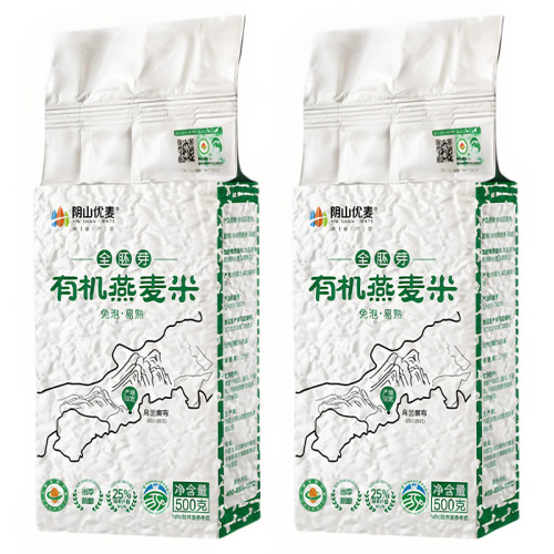 阴山优麦有机全胚芽燕麦米谷物粮