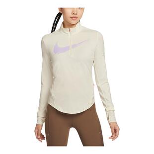 Nike耐克女子半拉链立领卫衣秋速干跑步上衣长袖打底衫IO0252-047