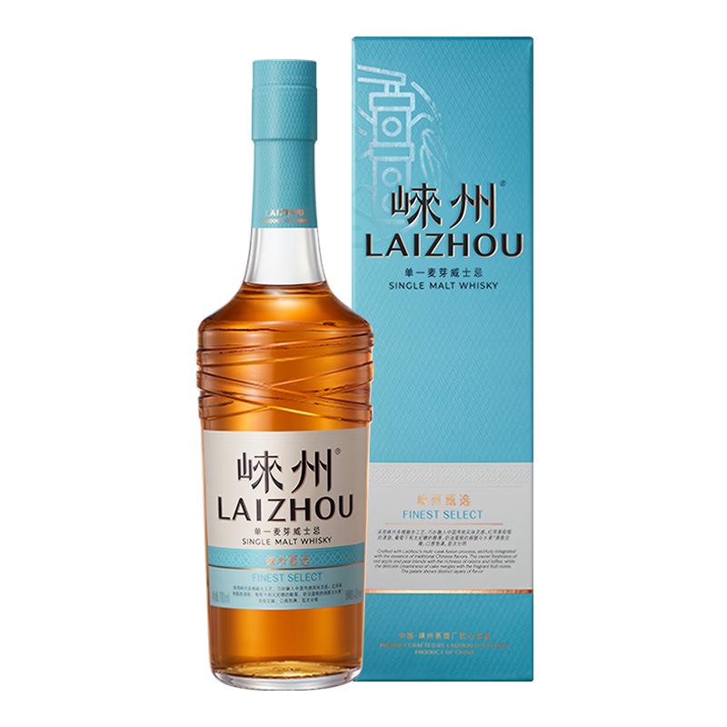【国产威士忌】崃州威士忌酒 甄选 多桶融合 洋酒 700ml单瓶装