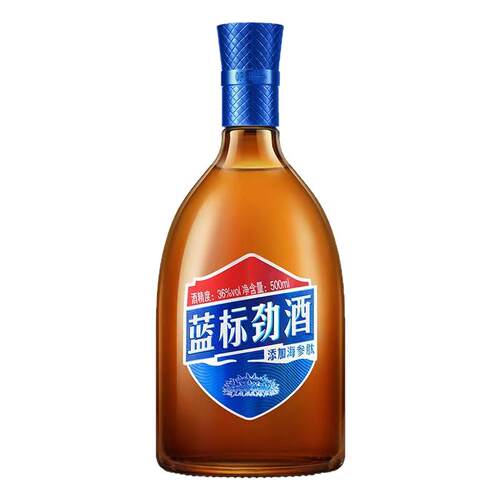 劲牌蓝标劲酒36度一斤装