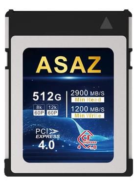 ASAZ CFB4.0存储卡512G1T2T全新主控颗粒12K8K RAW