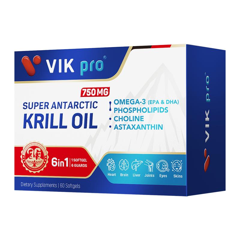 VIKpro南极磷虾油1500mg