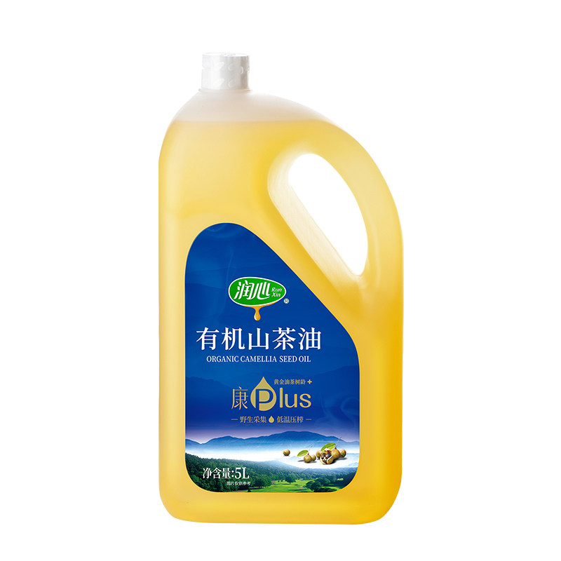 【官方补贴】润心康plus有机山茶油5L冷榨茶油食用油清淡,粮油调味/速食/干货/烘焙,山茶油,淘宝优惠券,粉丝福利购,淘宝优惠卷