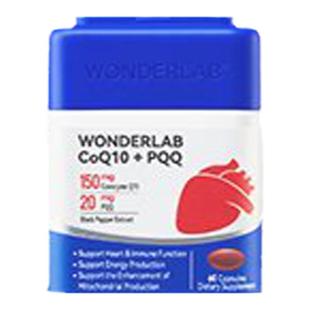 WonderLab心电宝辅酶q10保护心脏心脑血管PQQ备孕线粒体官方正品