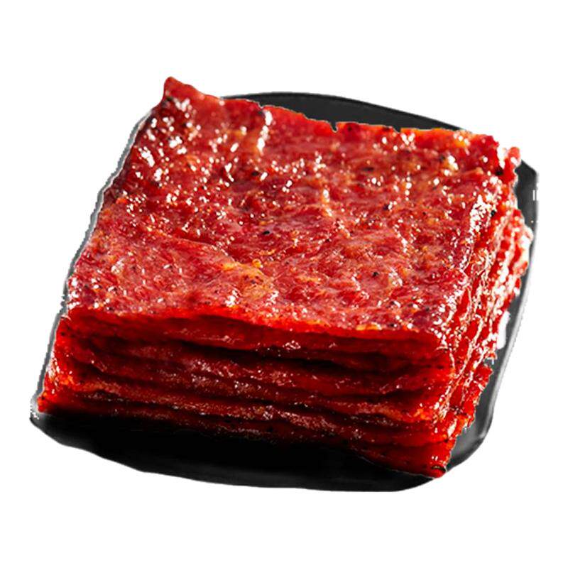 美珍香锁鲜装切片烧烤猪肉250g休闲零食非小包装猪肉干非肉脯盒装