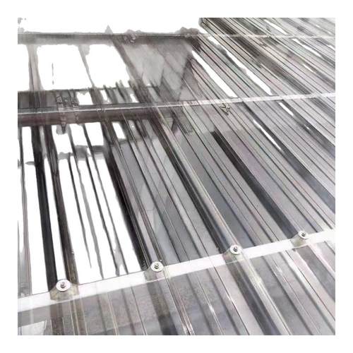 pc全透明阳光板雨棚瓦阳