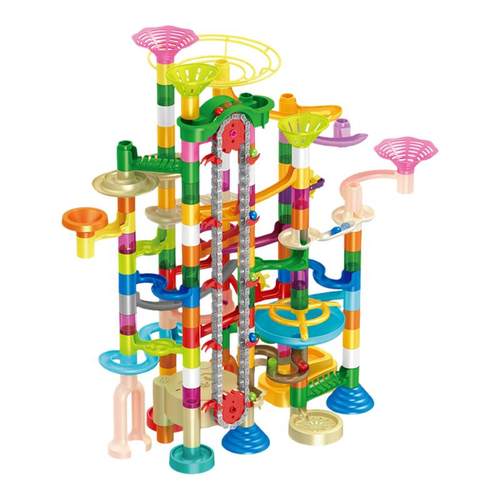 Jadore电动轨道滑道滚珠积木3+