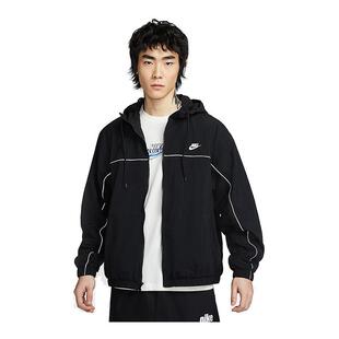 运动休闲连帽拉链时尚 新款 百搭外套HJ2013 2025冬季 Nike耐克男装