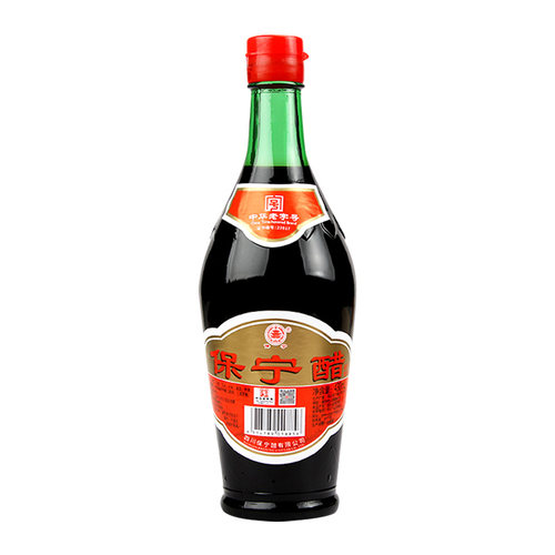 四川保宁二级醋430ml/瓶红标家用酿造香醋陈醋红烧凉拌菜蘸饺子CL