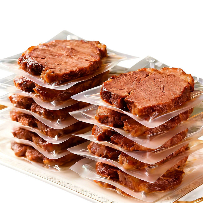 草原酱牛肉熟食真空开袋即食卤腱子肉健身减O0代餐脂肪轻肥卡零食