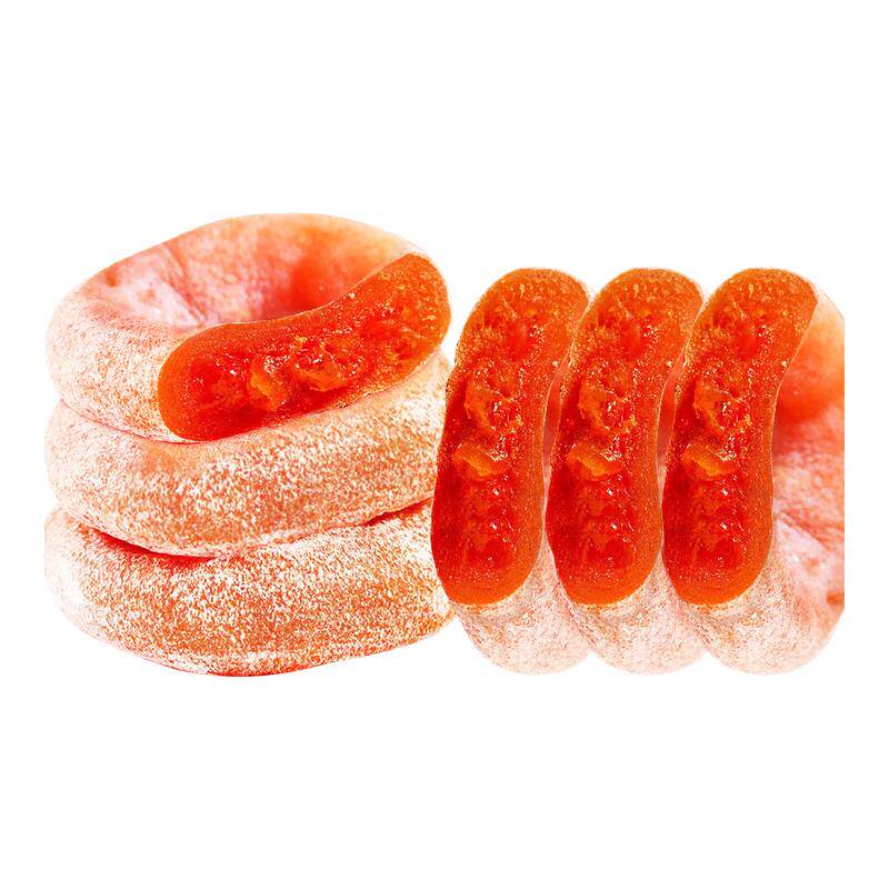 特产级柿子饼霜降流心吊柿饼零食广西单个小包装非富平柿饼旗舰店