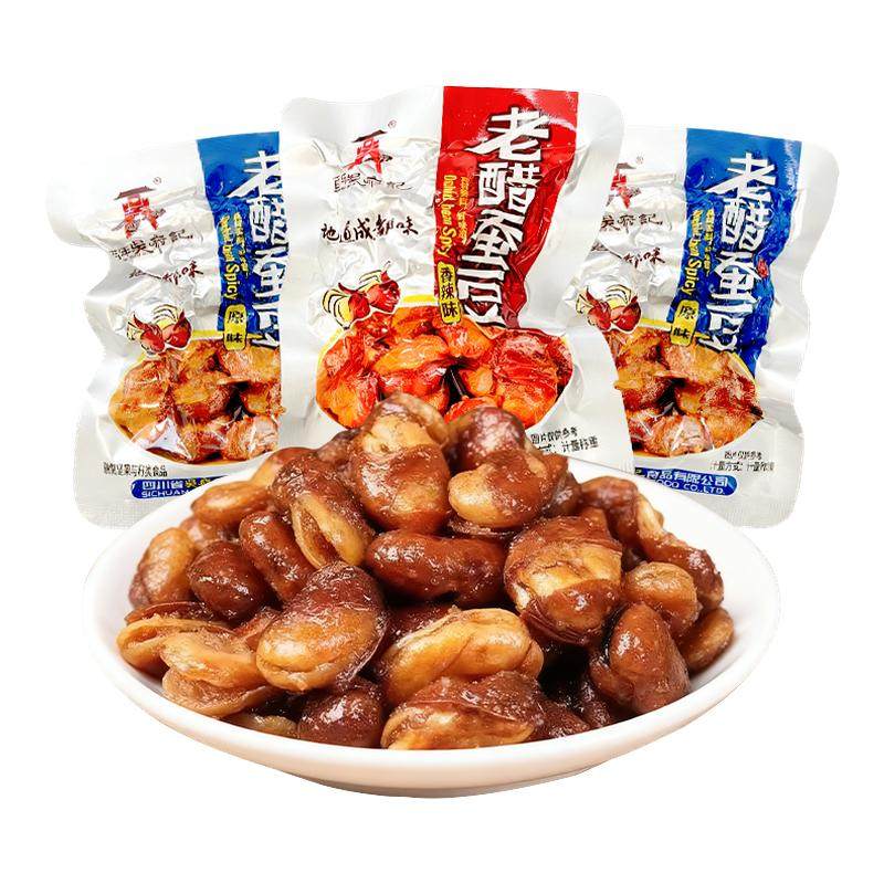 百年吴府记老醋蚕豆四川特产兰花豆怪味胡豆香酥零食品下酒菜年货,零食/坚果/特产,豆类制品,淘宝优惠券,粉丝福利购,淘宝优惠卷
