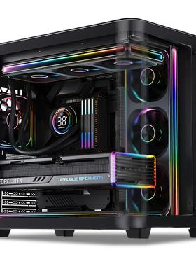 intel官方旗舰店 U9 285K/RTX5070Ti/RTX5080/5090曲面海景房电脑主机渲染DIY组装机电脑整机