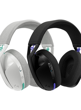 罗技风铃系列G321轻量化无线双模蓝牙电竞游戏耳机耳麦头戴式降噪