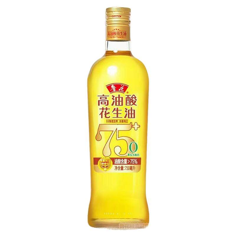 【工厂直发 假一罚十】鲁花高油酸花生油5S压榨一级750ML食用油,粮油调味/速食/干货/烘焙,花生油,淘宝优惠券,粉丝福利购,淘宝优惠卷