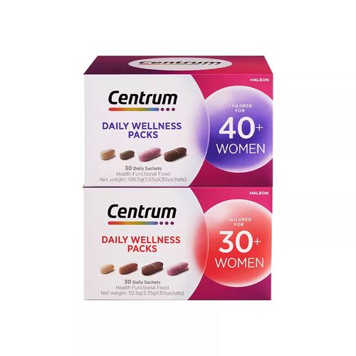Centrum善存海外进阶男女营养包30/40岁维生素27年2月