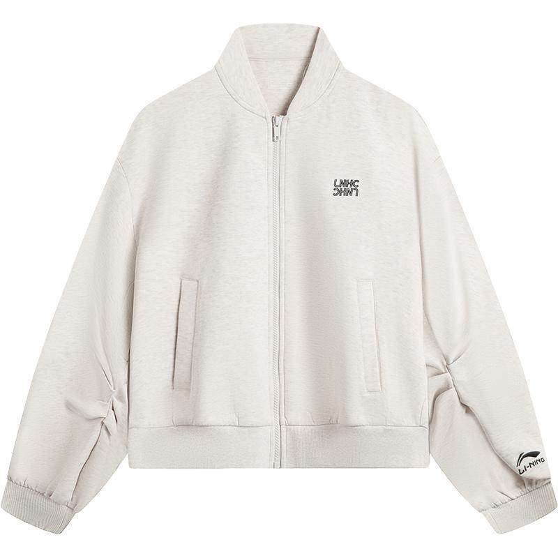 李宁棒球服女士冬季官方新款女装开衫拉链卫衣美式网球外套运动服,运动服/休闲服装,运动茄克/外套,淘宝优惠券,粉丝福利购,淘宝优惠卷