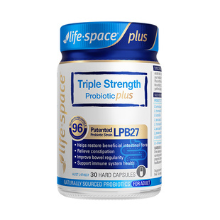 澳洲进口lifespace益倍适成人广谱960亿超感益生菌plus肠胃调理