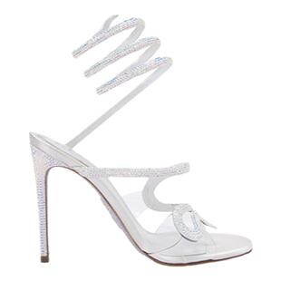 CAOVILLA RENE MORGANA系列水钻高跟凉鞋 年终折扣