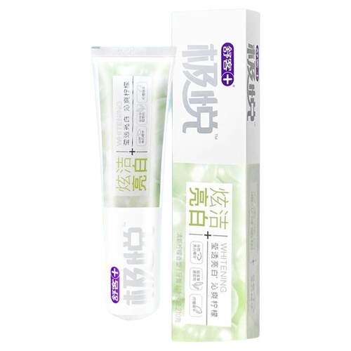 舒客不含氟极悦牙膏210g炫洁亮白