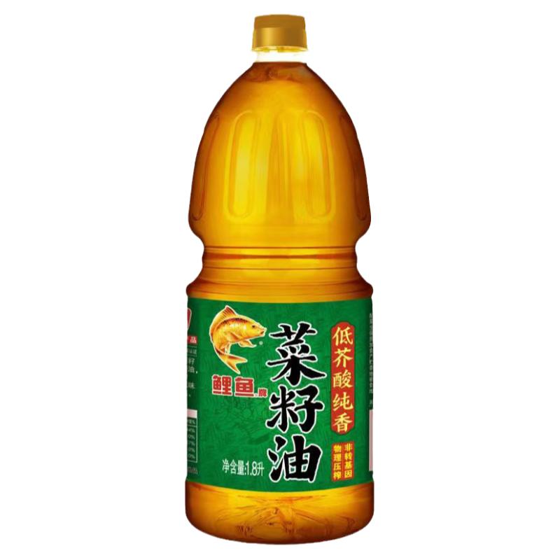 鲤鱼牌低芥酸纯香非转基因压榨
