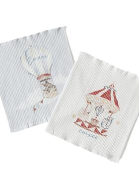 嫚熙婴儿肚兜护肚围春夏纯棉宝宝护肚子神器新生儿童防着凉护脐带