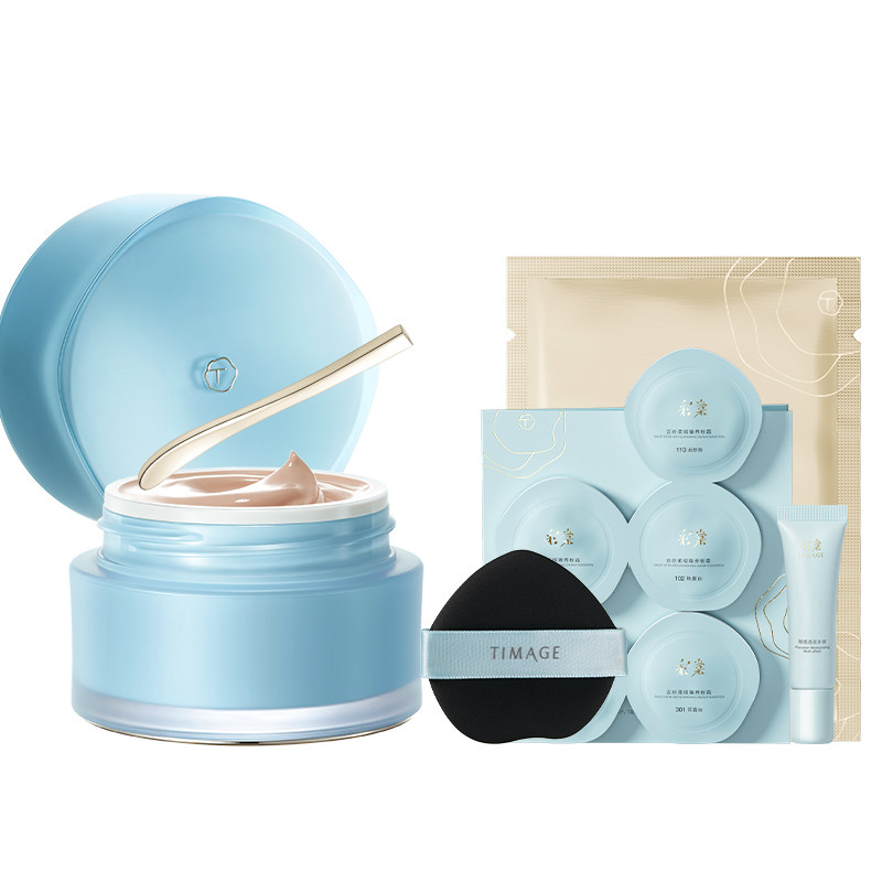 彩棠TIMAGE粉霜粉底液女遮瑕滋润保湿养肤不卡粉B,彩妆/香水/美妆工具,粉霜,淘宝优惠券,粉丝福利购,淘宝优惠卷