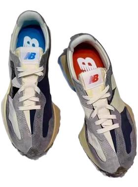 NEW BALANCE NB男女鞋25新款复古做旧鸳鸯运动跑步休闲鞋MS327RG