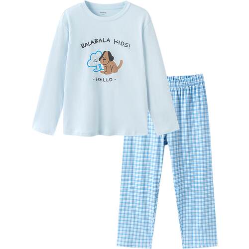 巴拉巴拉纯棉宝宝家居服套装睡衣