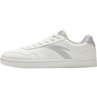 安踏板鞋小白鞋男款2026新款春季低帮男鞋官方旗舰休闲青少年鞋子