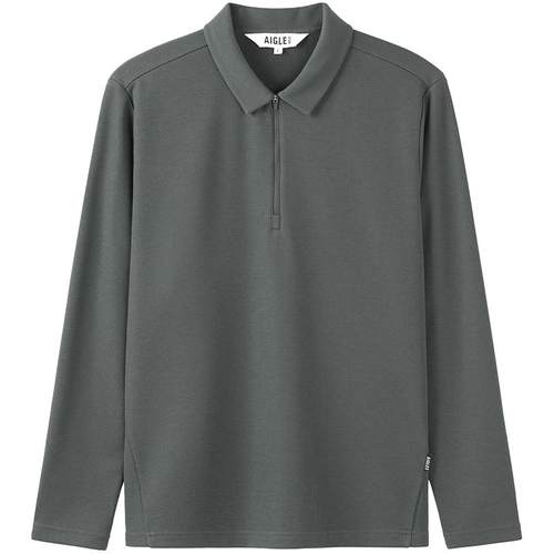 艾高男士抓绒衣保暖上衣打底衫