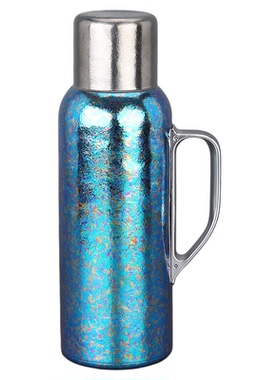 纯钛冰晶传家壶高端轻奢保温壶2025新款智能温显热水瓶户外焖茶壶