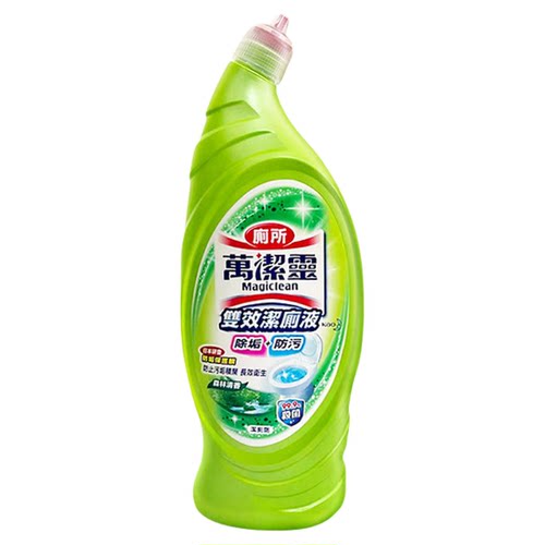 花王万洁灵双效洁厕液厕所马桶清洁剂花香清雅香强力型去垢