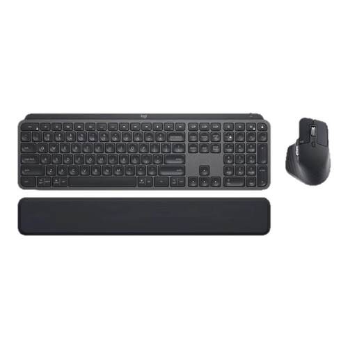 罗技MX Keys S COMBO办公商务键鼠套装master 3S无线蓝牙鼠标键盘