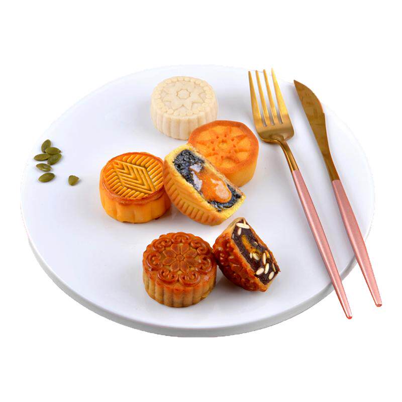 一知万广式小月饼1斤装蛋黄莲蓉红豆流心奶黄月饼散装中秋节团购