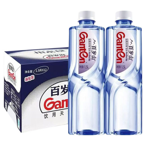 水中贵族百岁山1.5L天然矿泉水