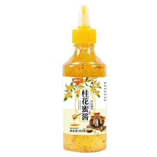 桂花蜜酱正宗蜂蜜桂花糖蜜酿家用桂花冰粉果酱专用糖浆官方旗舰店