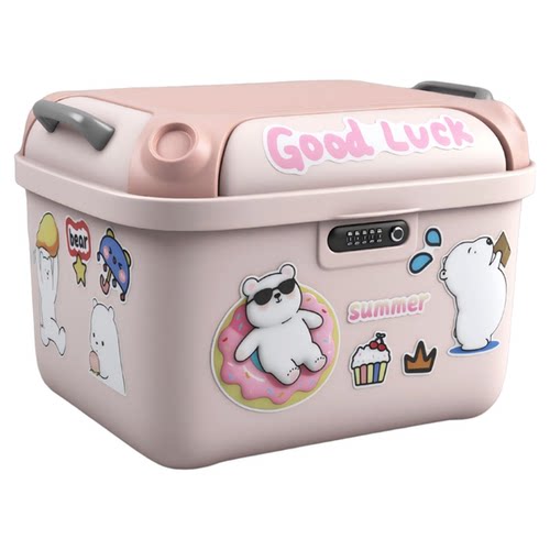 电动车后备箱通用大容量密码箱