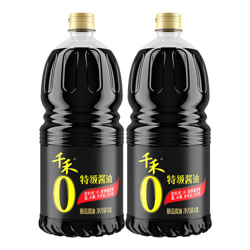 千禾特级酱油1.8L炒菜提鲜