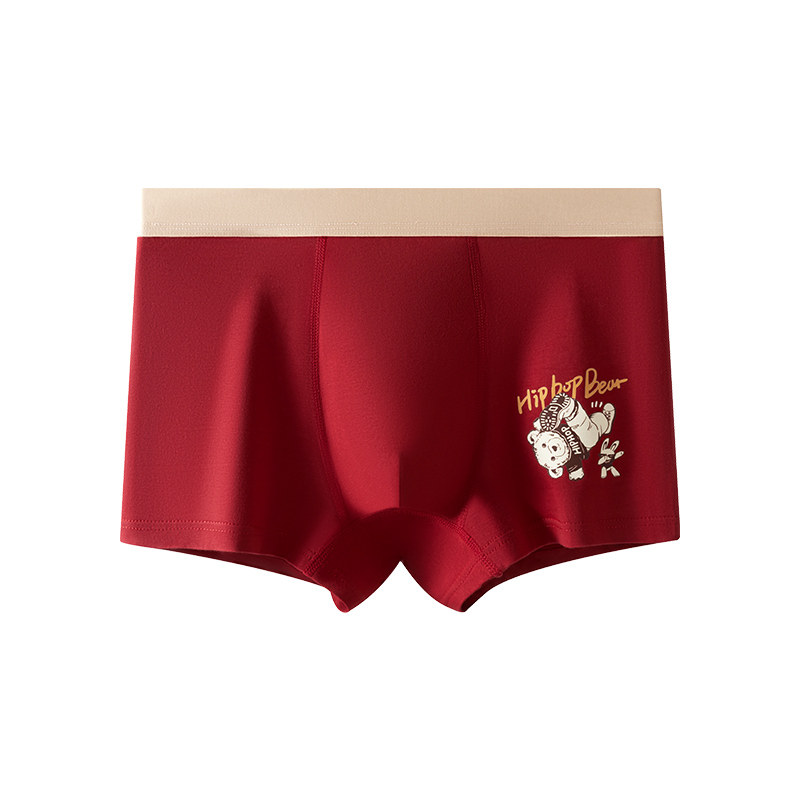 鸿运本命年男士内裤40S精梳棉