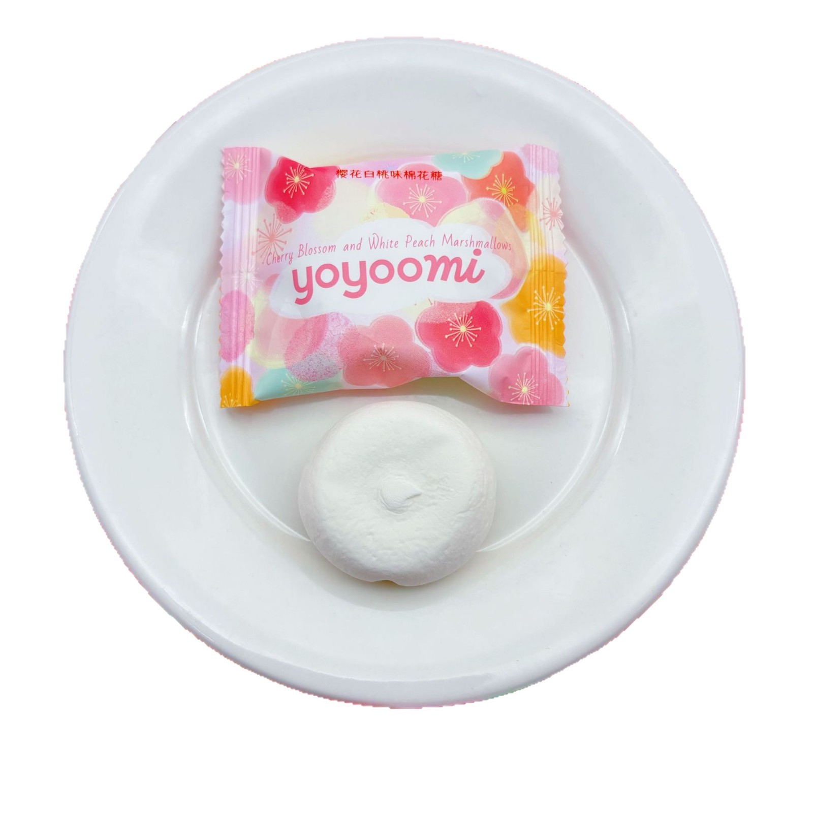 YOYOOMI樱花白桃味夹心棉花糖
