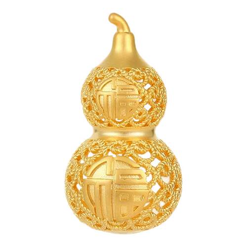 金色葫芦胸针轻奢高级感