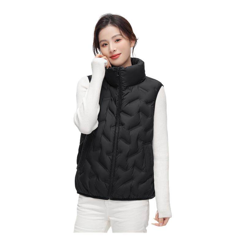 雪中飞2025冬新款男女同款立领羽绒马甲背心时尚休闲户外外穿,女装/女士精品,羽绒服,淘宝优惠券,粉丝福利购,淘宝优惠卷