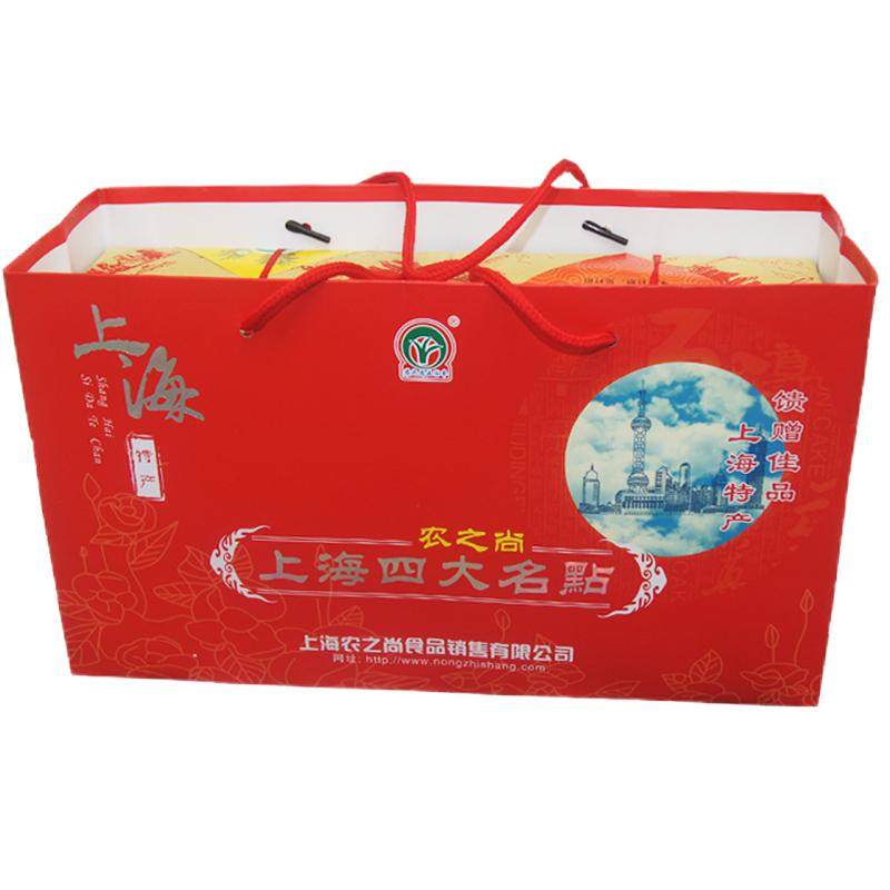 上海特产礼盒农之尚四大名点零食糕点送礼绿豆糕桂花糕凤梨糕芝麻